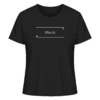 Pfiat di! - Damen Bio T-Shirt 9 Spruchgewand - Mit Witz und Verstand - front ladies organic shirt 272727 1116x 104