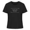 Ei rät nicht. Ei weiß. Eiweiß - Damen Bio T-Shirt 9 Spruchgewand - Mit Witz und Verstand - front ladies organic shirt 272727 1116x 26