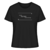 Spruchgewand - Mit Witz und Verstand - front ladies organic shirt 272727 1116x 62