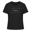 Harte Schale, weicher Kern - Damen Bio T-Shirt 9 Spruchgewand - Mit Witz und Verstand - front ladies organic shirt 272727 1116x 99