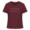 eklatant konventionell - Damen Bio T-Shirt 10 Spruchgewand - Mit Witz und Verstand - front ladies organic shirt 672b34 1116x 29