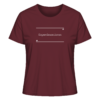 Expertimentieren - Damen Bio T-Shirt 10 Spruchgewand - Mit Witz und Verstand - front ladies organic shirt 672b34 1116x 32