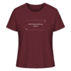Jede Umbestellung 1 EURO - Damen Bio T-Shirt 10 Spruchgewand - Mit Witz und Verstand - front ladies organic shirt 672b34 1116x 50