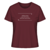 Spruchgewand - Mit Witz und Verstand - front ladies organic shirt 672b34 1116x 77