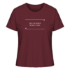 Wer die Arbeit kennt. rennt - Faulheit - Damen Bio T-Shirt 10 Spruchgewand - Mit Witz und Verstand - front ladies organic shirt 672b34 1116x 90