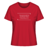 Immer, wenn man denkt, die Messlatte für Intelligenz... - Damen Bio T-Shirt 13 Spruchgewand - Mit Witz und Verstand - front ladies organic shirt cb1f34 1116x 45