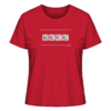 GENIUS PSE Elemente Chemie - Damen Bio T-Shirt 13 Spruchgewand - Mit Witz und Verstand - front ladies organic shirt cb1f34 1116x 73